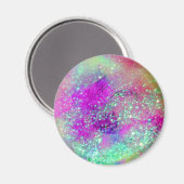 GARDEN VAN DE VERLORENDE SCHADOWS - roze paars vio Magneet (Voorkant / Achterkant)