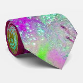 GARDEN VAN DE VERLORENDE SCHADOWS - roze paars vio Stropdas (Opgerold)