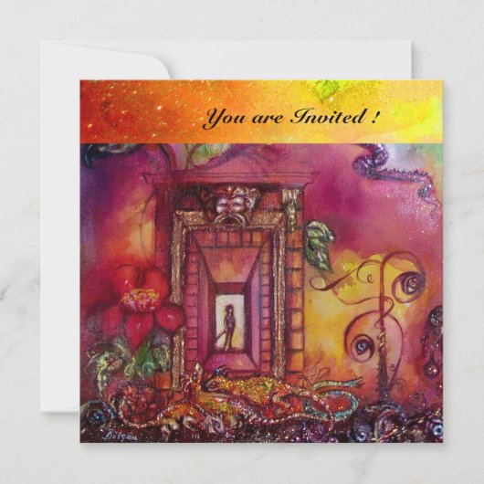 GARDEN VAN DE VERLORENDE SCHADOWS - SNAKES EN IGUA KAART (Voorkant)