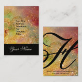 GARDEN VAN DE VERLORENDE SCHADOWS - STAR DUST MONO VISITEKAARTJE (Voorkant / Achterkant)