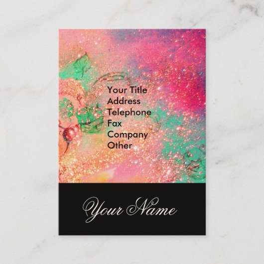 GARDEN VAN DE VERLORENDE SCHADOWS - STAR DUST MONO VISITEKAARTJE (Voorkant)