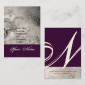 GARDEN VAN DE VERLORENDE SCHADOWS STAR DUST MONOGR VISITEKAARTJE (Voorkant / Achterkant)