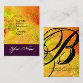 GARDEN VAN DE VERLORENDE SCHADOWS STAR DUST MONOGR VISITEKAARTJE (Voorkant / Achterkant)