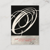 GARDEN VAN DE VERLORENDE SCHADOWS STAR DUST MONOGR VISITEKAARTJE (Achterkant)