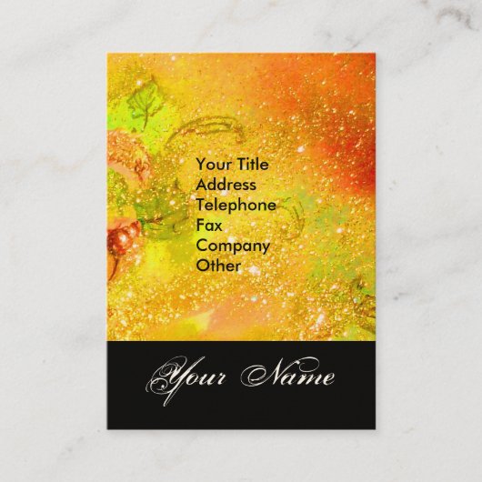 GARDEN VAN DE VERLORENDE SCHADOWS STAR DUST MONOGR VISITEKAARTJE (Voorkant)