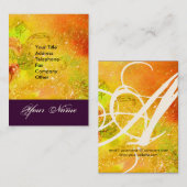 GARDEN VAN DE VERLORENDE SCHADOWS STAR DUST MONOGR VISITEKAARTJE (Voorkant / Achterkant)