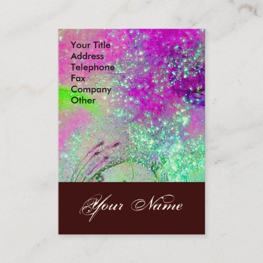 GARDEN VAN DE VERLORENDE SCHADOWS STAR DUST MONOGR VISITEKAARTJE (Voorkant)