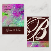 GARDEN VAN DE VERLORENDE SCHADOWS STAR DUST MONOGR VISITEKAARTJE (Voorkant / Achterkant)