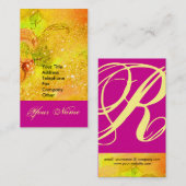 GARDEN VAN DE VERLORENDE SCHADOWS STAR DUST MONOGR VISITEKAARTJE (Voorkant / Achterkant)