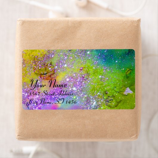 GARDEN VAN DE VERLORENDE SCHADOWS, violet groen ge Etiket (Insitu)