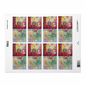 GARDEN VAN DE VERLORENDE SCHADOWS / VRIJ EN BUTTER ETIKET (Full Sheet)