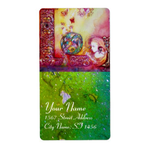 GARDEN VAN DE VERLORENDE SCHADOWS / VRIJ EN BUTTER ETIKET