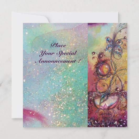 GARDEN VAN HET VERLIEST SCHADOWS - BUTTERFLY-Monog Aankondiging (Achterkant)