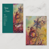 GARDEN VAN HET VERLORENDE SCHADOWS - BUTTERFLY-PLA VISITEKAARTJE (Voorkant / Achterkant)