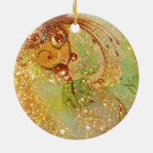 GARDEN VAN HET VERLORENDE SCHADOWS- BUTTERFLY-PLAN KERAMISCH ORNAMENT (Achterkant)