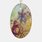 GARDEN VAN HET VERLORENDE SCHADOWS- BUTTERFLY-PLAN KERAMISCH ORNAMENT (Links)