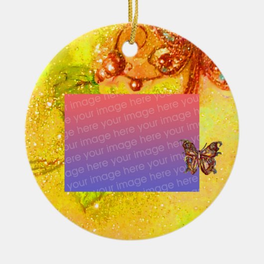 GARDEN VAN HET VERLORENDE SCHADOWS-fotosjabloon Keramisch Ornament (Voorkant)