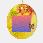 GARDEN VAN HET VERLORENDE SCHADOWS-fotosjabloon Keramisch Ornament (Links)