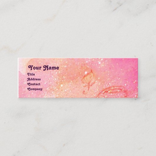 GARDEN VAN HET VERLORENDE SCHADOWS MAGIC BUTTERFLY MINI VISITEKAARTJE (Voorkant)