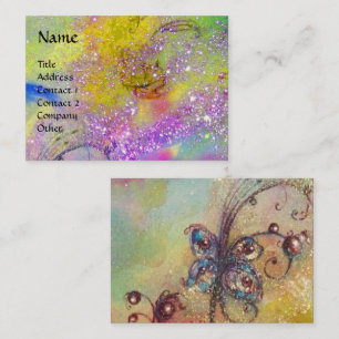 GARDEN VAN HET VERLORENDE SCHADOWS MAGIC BUTTERFLY VISITEKAARTJE