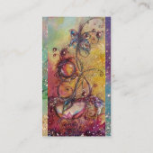 GARDEN VAN HET VERLORENDE SCHADOWS MAGIC BUTTERFLY VISITEKAARTJE (Achterkant)