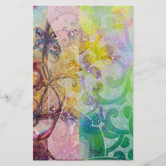 GARDEN VAN HET VERLORENDE SCHADOWS/MAGISCHE BUTTER BRIEFPAPIER (Voorkant)