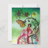 GARDEN VAN MELISSA 2, rood, roze groen wit Kaart (Voorkant)