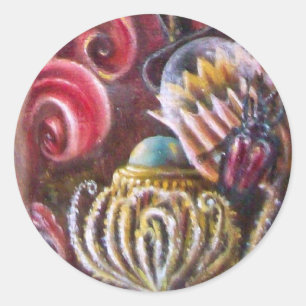 GARDEN VAN MELISSA .detail Ronde Sticker