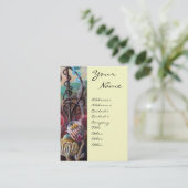 GARDEN VAN MELISSA .detail Visitekaartje (Staand voorkant)