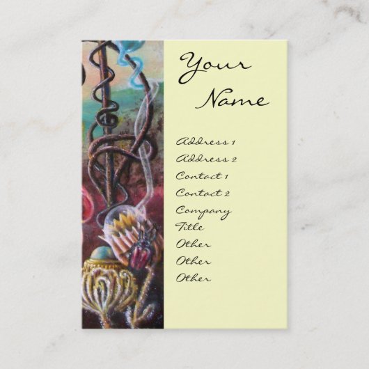 GARDEN VAN MELISSA .detail Visitekaartje (Voorkant)