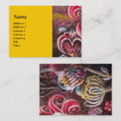 GARDEN VAN MELISSA .detail Visitekaartje (Voorkant / Achterkant)