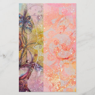 GARDEN VAN VERLOREN SCHADOWS /MAGIC BUTTERFLY PLAN BRIEFPAPIER