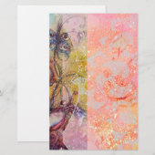 GARDEN VAN VERLOREN SCHADOWS /MAGIC BUTTERFLY PLAN BRIEFPAPIER (Voorkant / Achterkant)