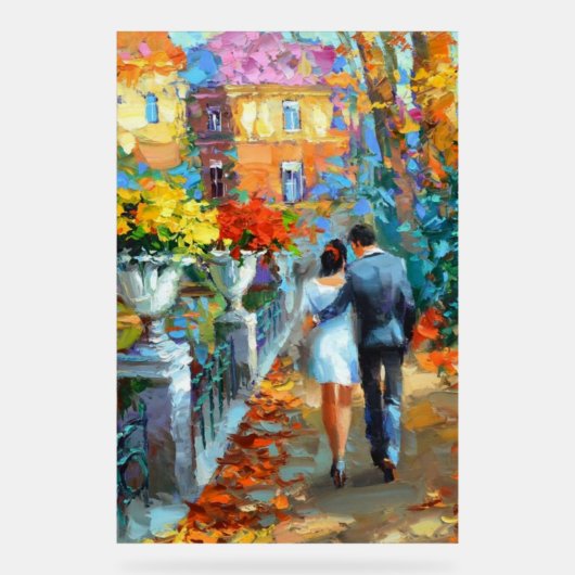 “Garden Walk Romance” (Recto)