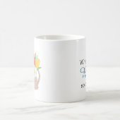Garden Watering Can with Flowers - Bloom Hope Koffiemok (Center)