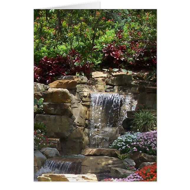 Garden Watervalkaart (Voorkant)