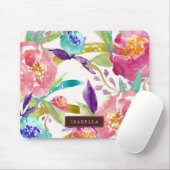 Garden Waterverf op maat Muismat (Met muis)