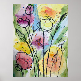 Garden Whimsy Poster