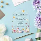 Garden Wildflowers Bridal Shower Invitation (Insitu (Mariage))