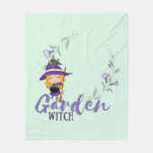 GARDEN WITCH - Personalize with text, spell, sigl Fleece Deken (Voorkant)