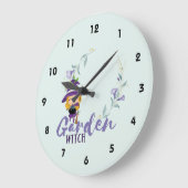 GARDEN WITCH - Personalize with text, spell, sigl Grote Klok (Hoek)