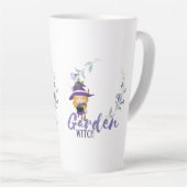 GARDEN WITCH - Personalize with text, spell, sigl Latte Mok (Rechterhoek)