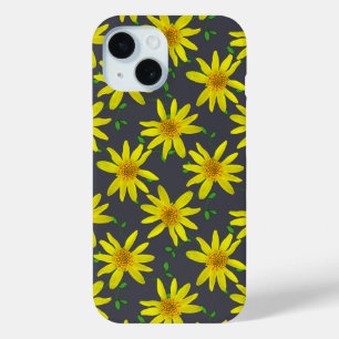 Garden Yellow Wildflower op elke kleur
