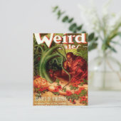 Gardener en Napping Woman Briefkaart (Staand voorkant)