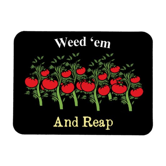 Gardener Funny Weed em en Reap Magneet (Horizontaal)