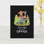 Gardener Gardening Gift Kaart (Gele Bloem)