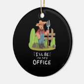 Gardener Gardening Keramisch Ornament (Links)