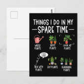 Gardener Humor Plant Whisperer Flowers Briefkaart (Voorkant / Achterkant)