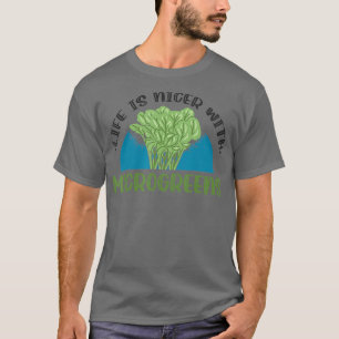 Gardener Micro Farming Healthy Microgreens T-shirt