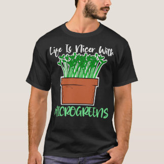 Gardener Micro Farming Healthy Microgreens T-shirt